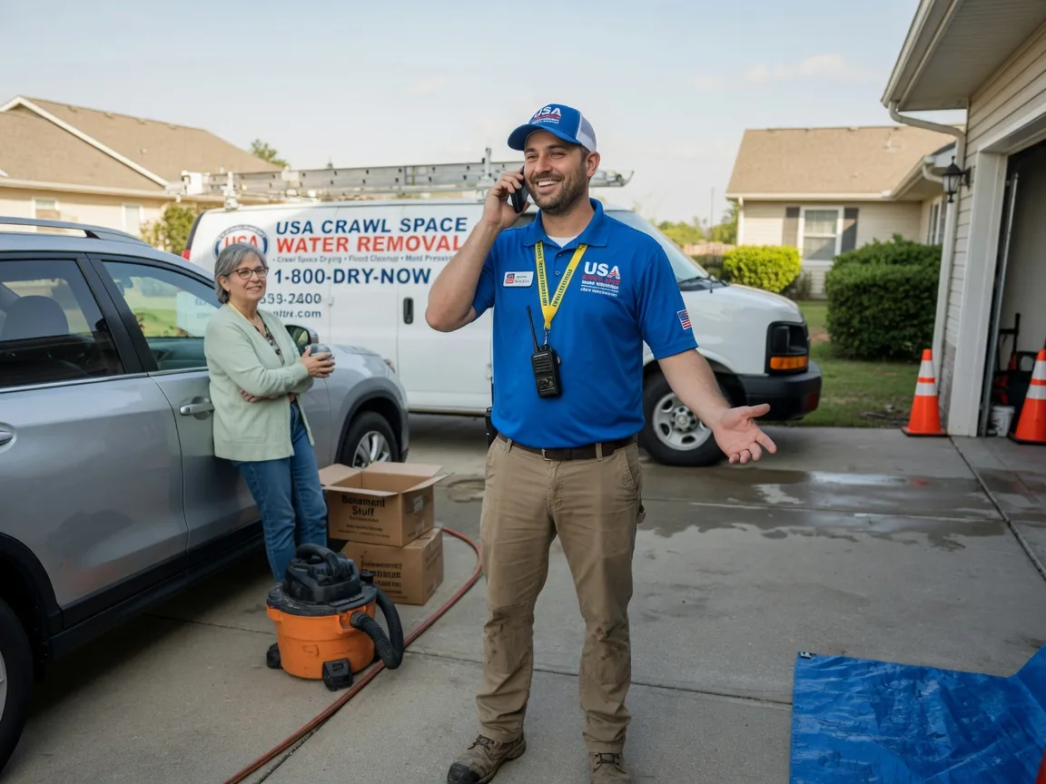Crawl Space Water Removal Pembroke, NC FAQs